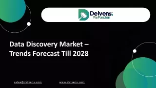 Data Discovery Market PPT
