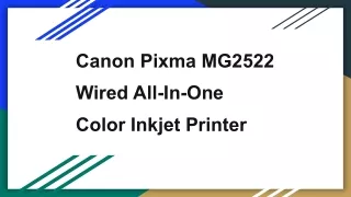 Canon Pixma MG2522