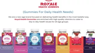 ROYALE HEALTH BIOTIN GUMMIES