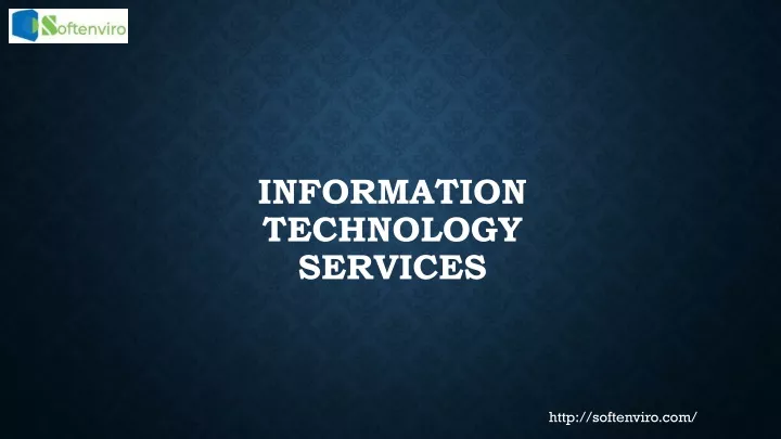 information technology services