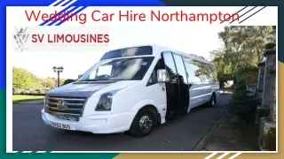 Wedding Car Hire Northampton