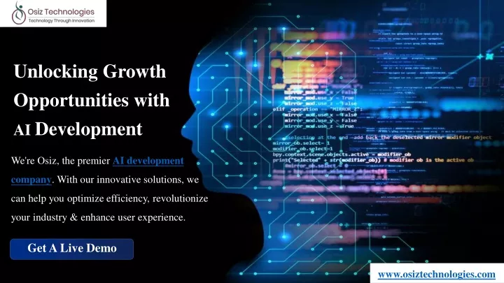 unlocking growth opportunities with ai development