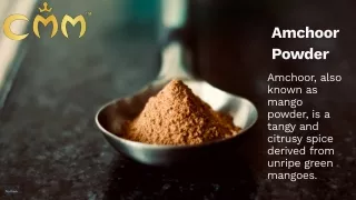 Amchoor Powder Exporters and Suppliers in India