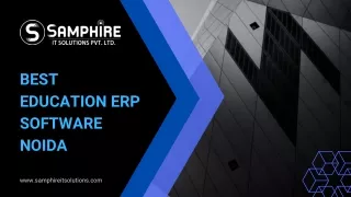 best education erp software noida