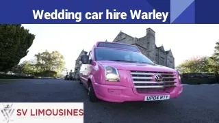 Luxury Wedding car Hire Warley