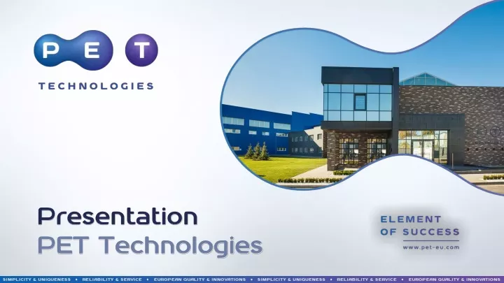 presentation pet technologies