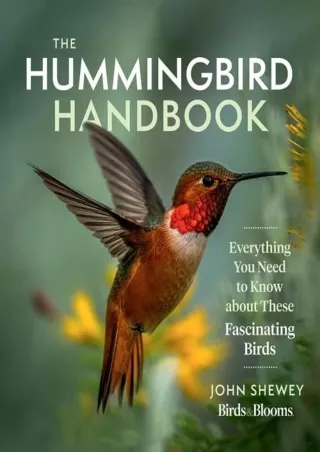 Download Book [PDF] The Hummingbird Handbook: Everything You Need to Know about These Fascinating