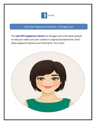 chat gpt plagiarism checker zerogpt com
