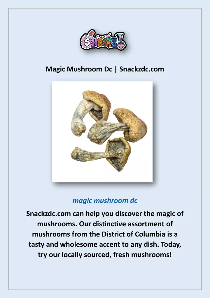 magic mushroom dc snackzdc com