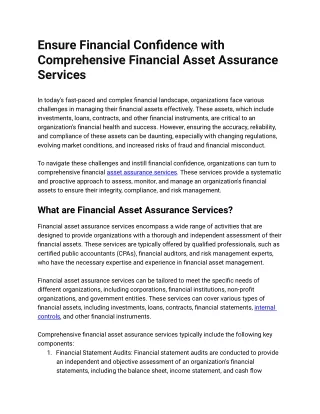 ensurefinancialconfidencewithcomprehensivefinancialassetassuranceservices-230412094840-0cb72ecc