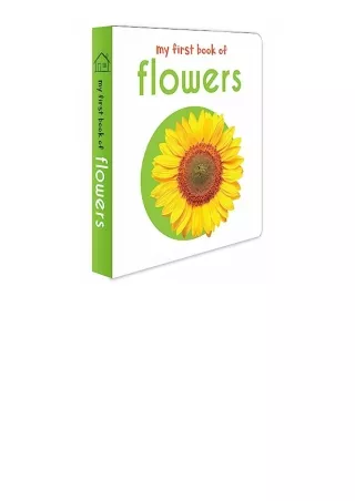 download pdf My First Book of Flowers