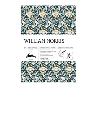 book download William Morris: Gift & Creative Paper Book Vol.67 (Multilingual Edition) (Gift & Creative Paper Books) (En