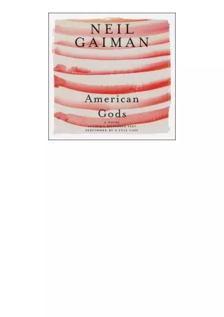 read book American Gods: The Tenth Anniversary Edition (A Full Cast Production)