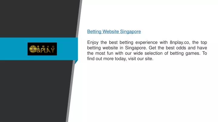 betting website singapore enjoy the best betting