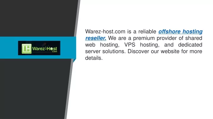 warez host com is a reliable offshore hosting