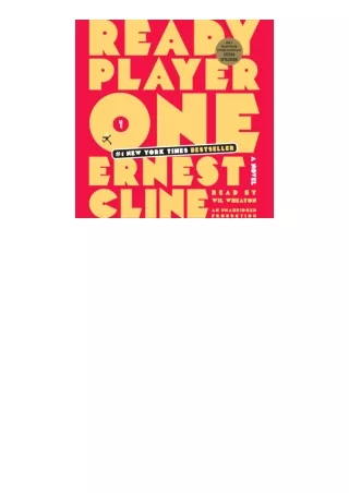 download pdf Ready Player One