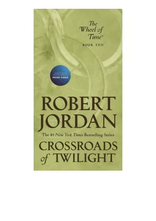 download ebook Crossroads of Twilight: Book Ten of The Wheel of Time