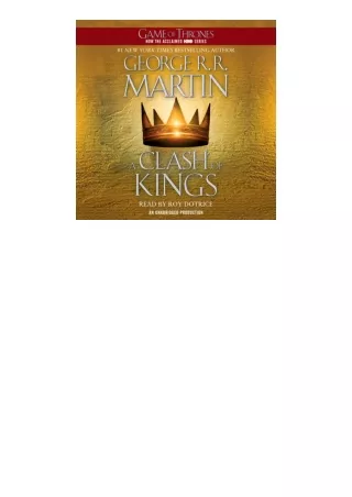 download ebook A Clash of Kings: A Song of Ice and Fire, Book 2