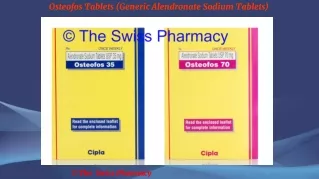 osteofos tablets generic alendronate sodium