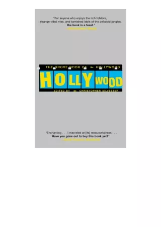 download ebook The Grove Book of Hollywood
