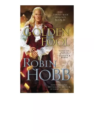download pdf Golden Fool: The Tawny Man Trilogy Book 2