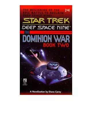 download pdf The Dominion War: Book 2: Call to Arms (Star Trek: The Next Generation)