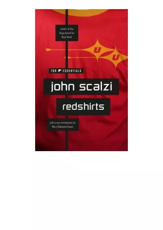download pdf Redshirts: A Novel with Three Codas (Hugo Award Winner - Best Novel)