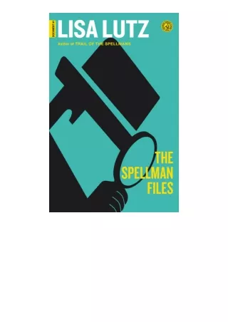 ebook download The Spellman Files: Document #1 (The Spellmans series)