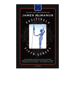 read book Positively Fifth Street: Murderers, Cheetahs, and Binion's World Series of Poker