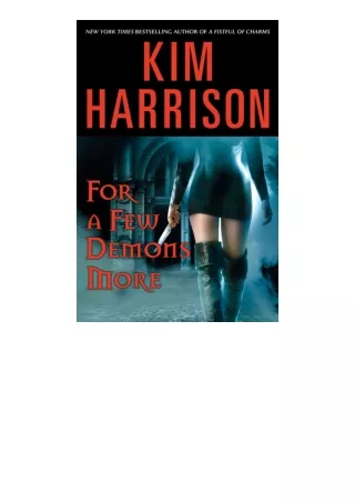 download pdf For a Few Demons More (The Hollows, Book 5)