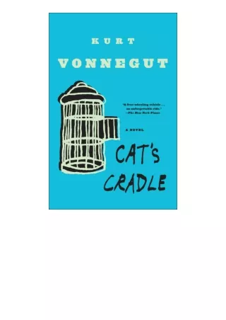 kindle book Cat's Cradle: A Novel