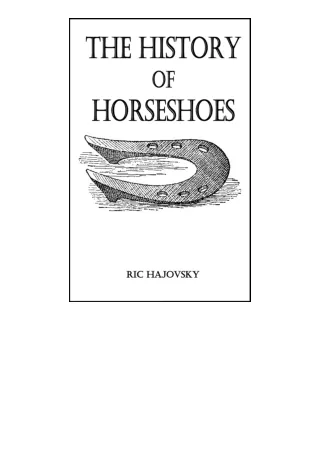 read book The History of Horseshoes