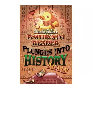 kindle book Uncle John's Bathroom Reader Plunges into History Again