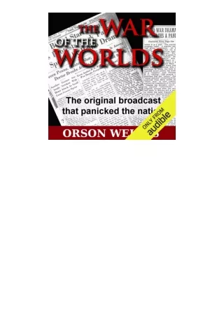 book download The War of the Worlds (Dramatized)