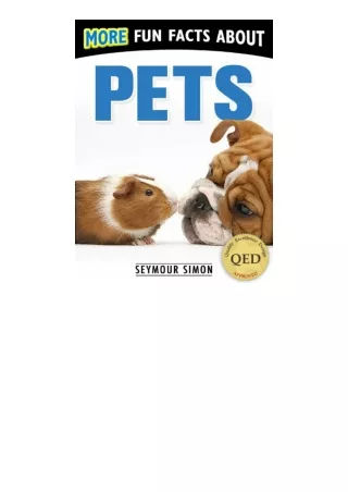 read book More Fun Facts About Pets