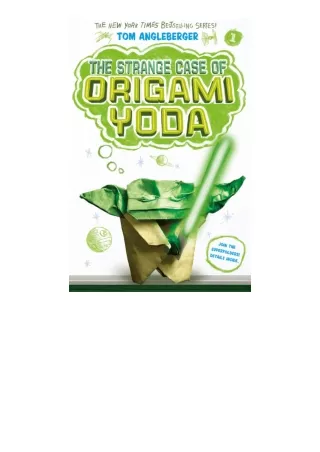 download pdf The Strange Case of Origami Yoda (Origami Yoda #1) (Origami Yoda series)