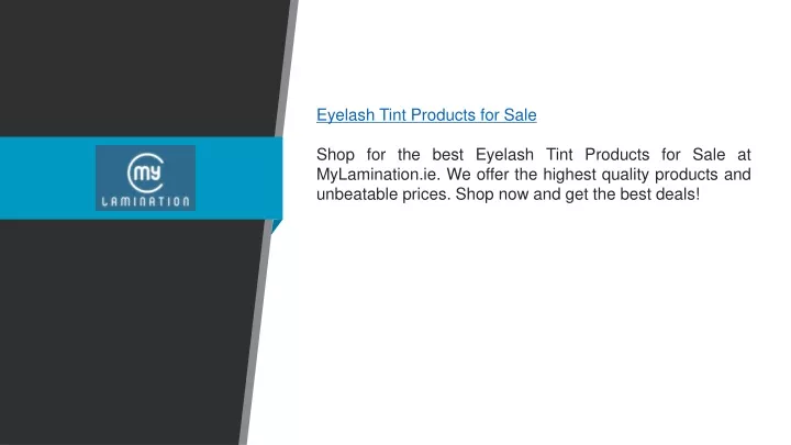 eyelash tint products for sale shop for the best