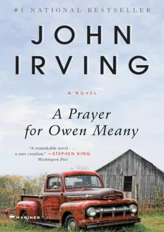DOWNLOAD/PDF A Prayer for Owen Meany: A Novel