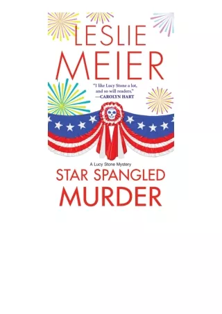 ebook download Star Spangled Murder (A Lucy Stone Mystery Series Book 11)