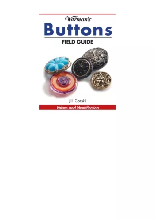 download ebook Warman's Buttons Field Guide (Warman's Field Guide)