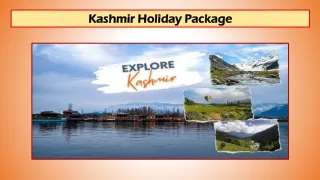 Kashmir Honeymoon Packages from India