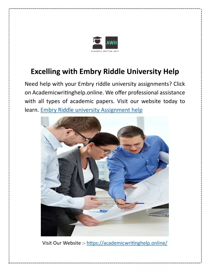 excelling with embry riddle university help