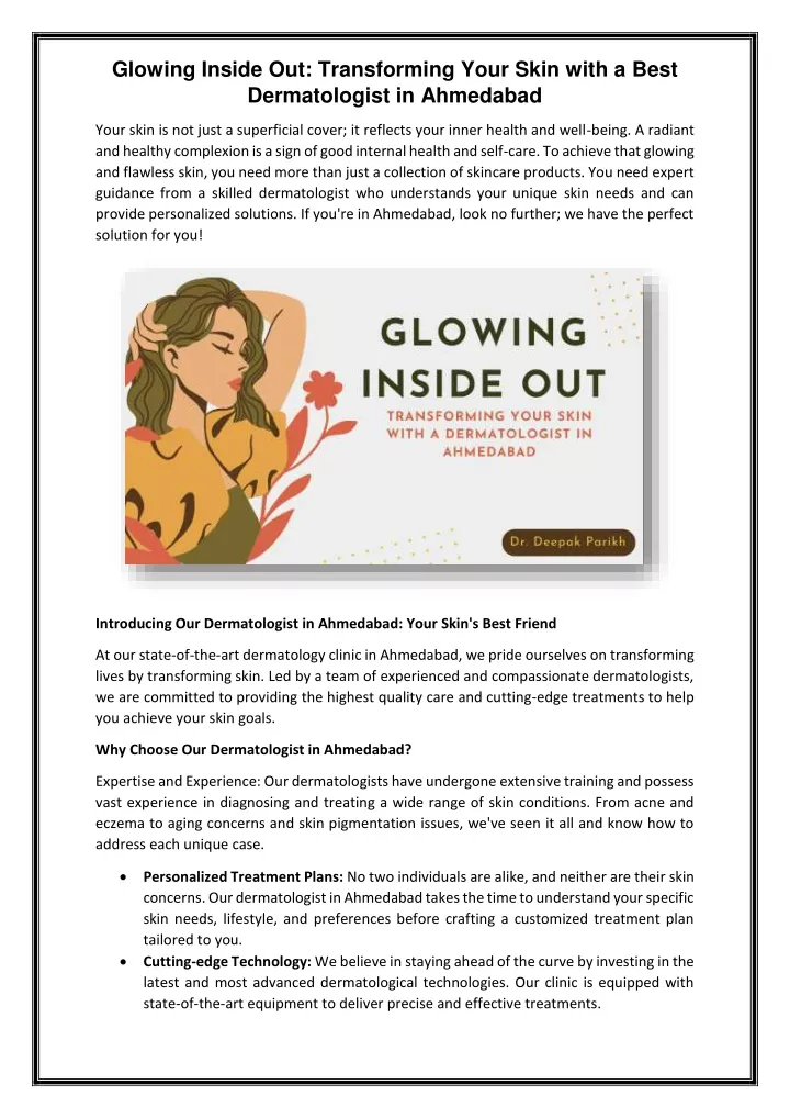 glowing inside out transforming your skin with