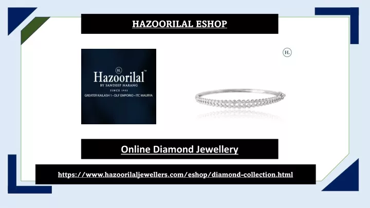 hazoorilal eshop