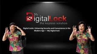 digital locks enhancing security and convenience