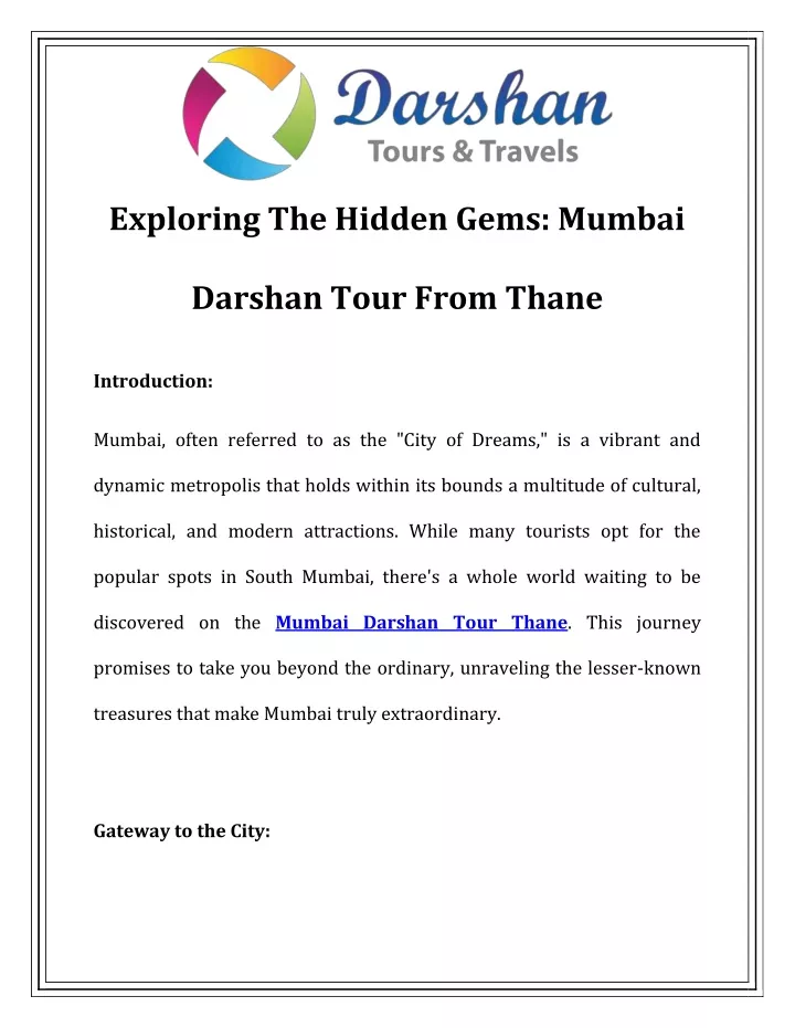 exploring the hidden gems mumbai