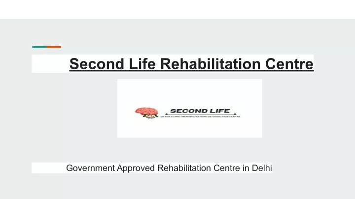 second life rehabilitation centre