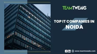 Top IT Companies In Noida - Team Tweaks