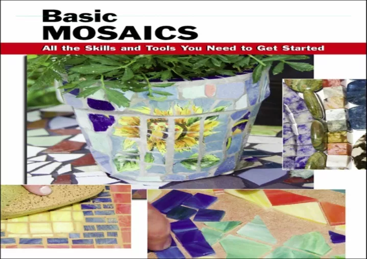 basic mosaics all the skills and tools you need