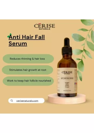 Anti Hair Fall Serum